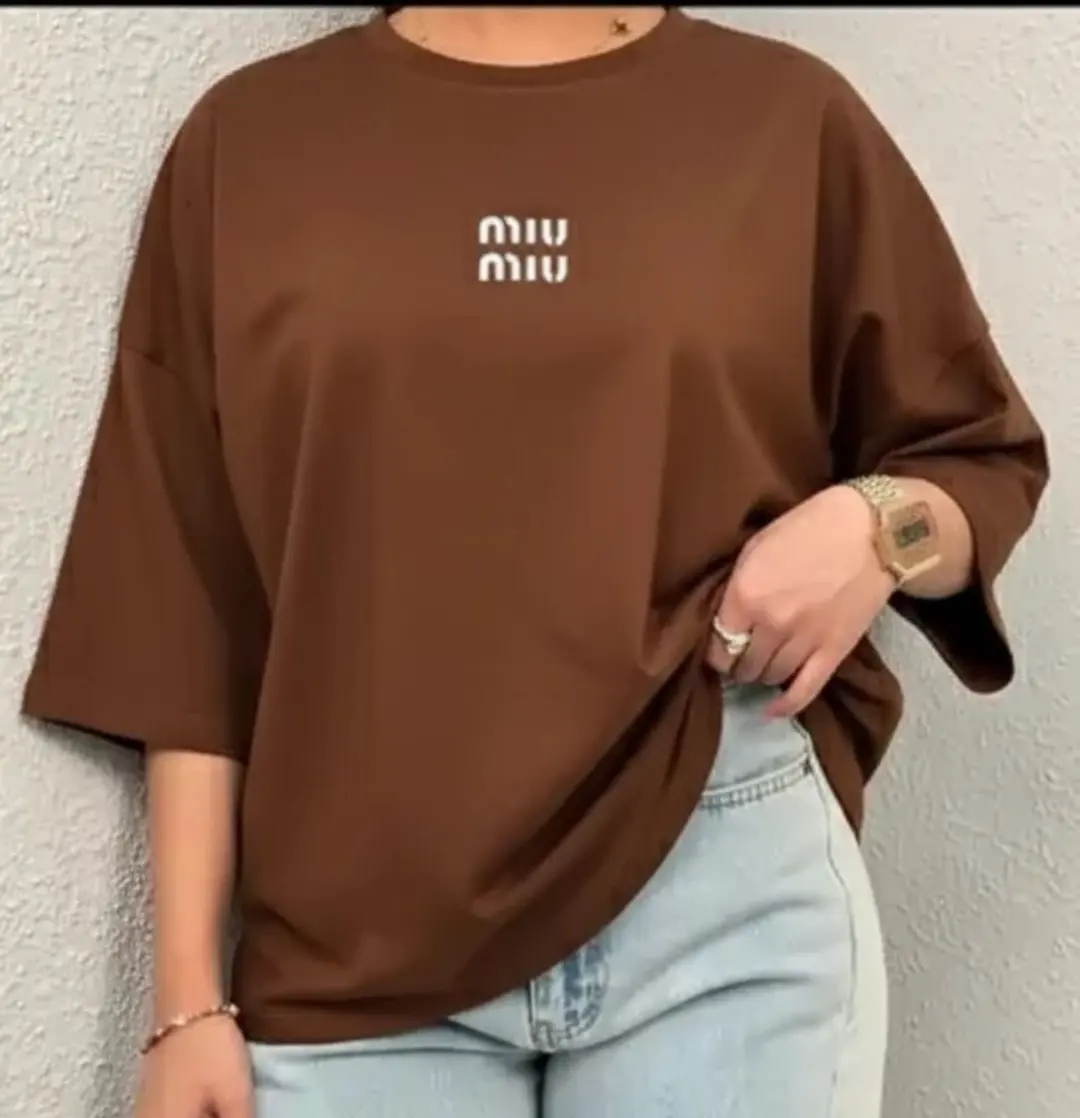 تیشرت باکسی mlu mlu | فروشگاه الاستایل