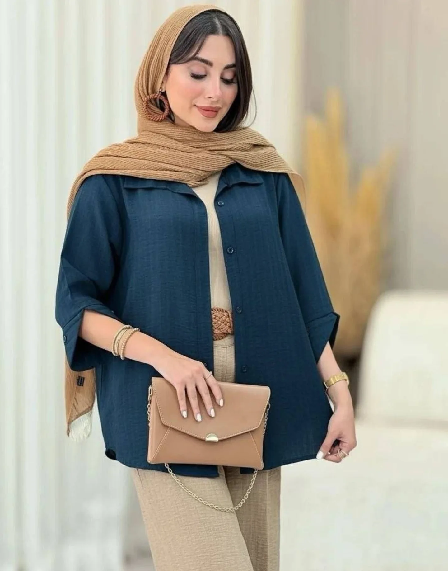 شومیز مانتویی تیارا | فروشگاه الاستایل