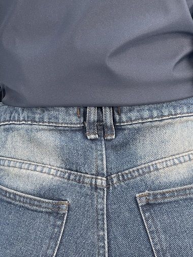شلوار جین شافل بگ | فروشگاه الاستایل